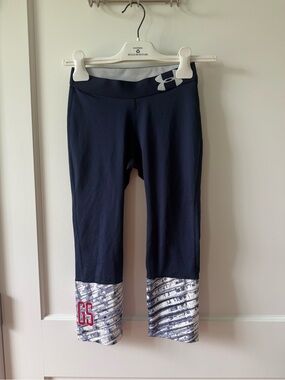 Under Armour Gonzaga University Kids Cropped Leggings